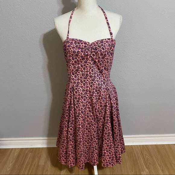 Betsey Johnson Dresses & Skirts - Betsy Johnson - Pink Floral Corset Dress